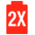 2X Battery Life